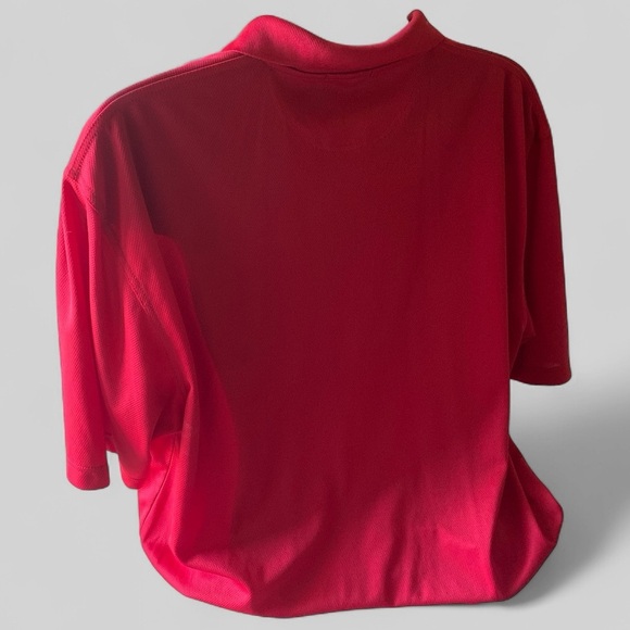 BMW Men's Vibrant Red Polo Shirt Size XL LIKE NEW - Picture 4 of 6